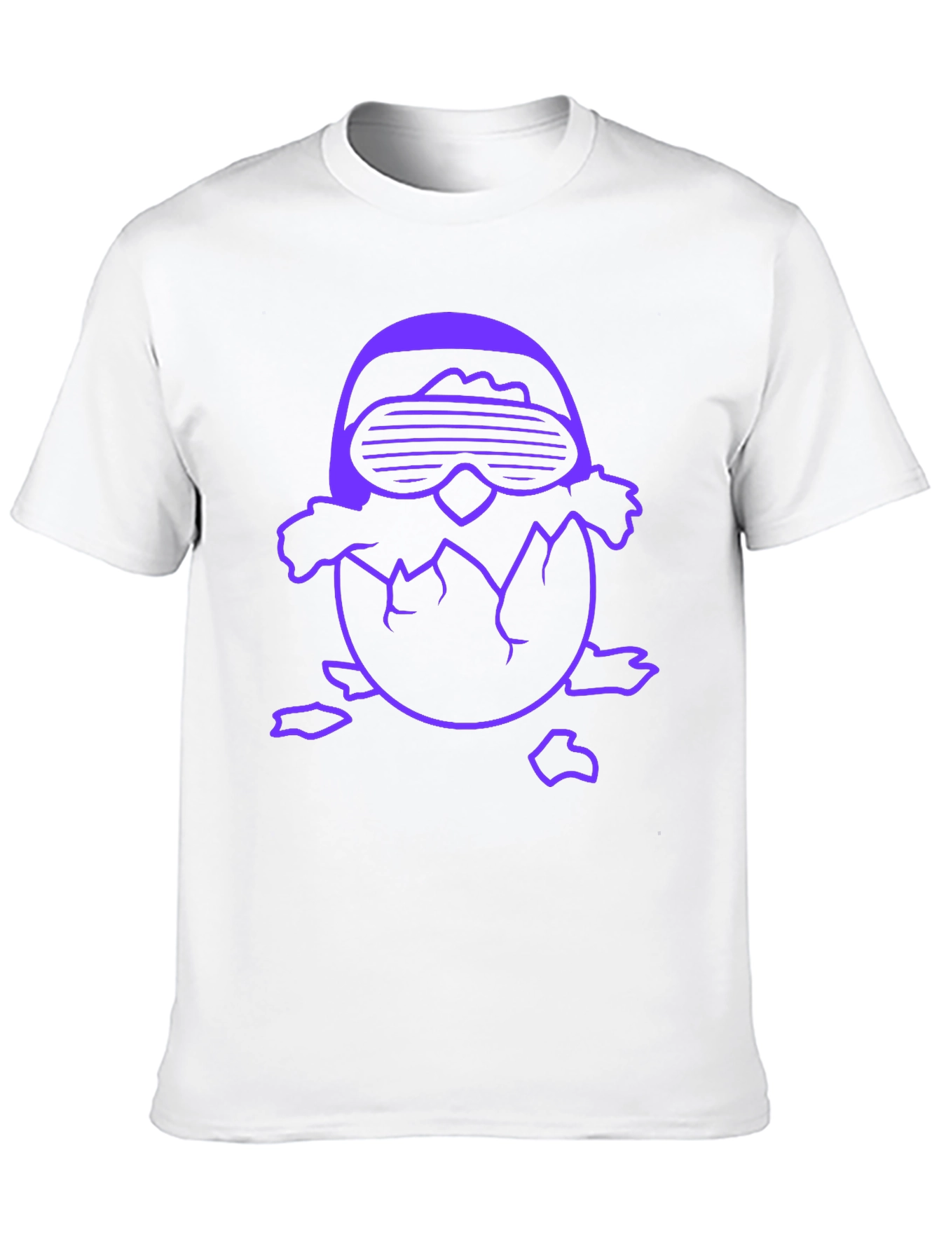 Hatching Chick with Shades Graphic Tee