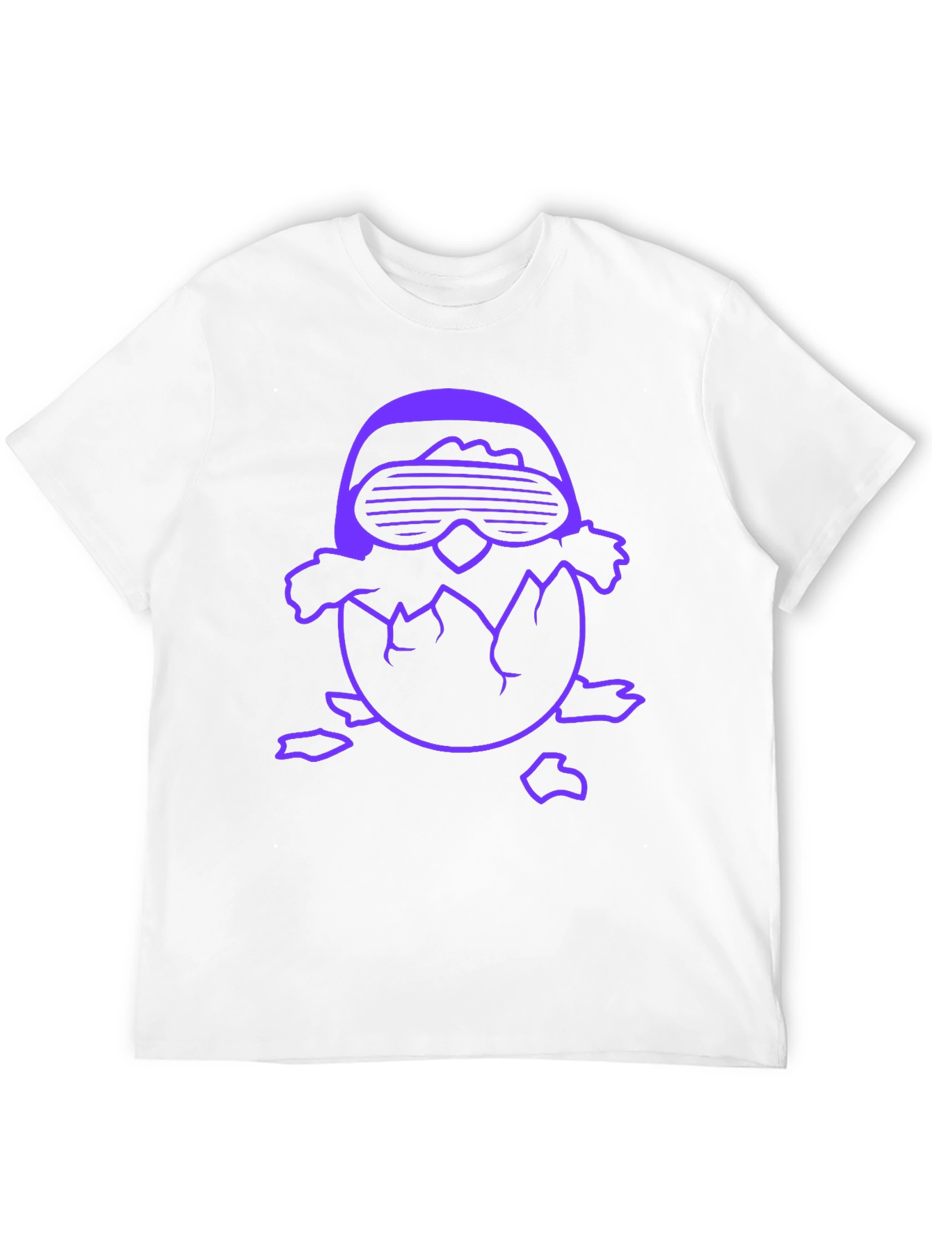 Hatching Chick with Shades Graphic Tee