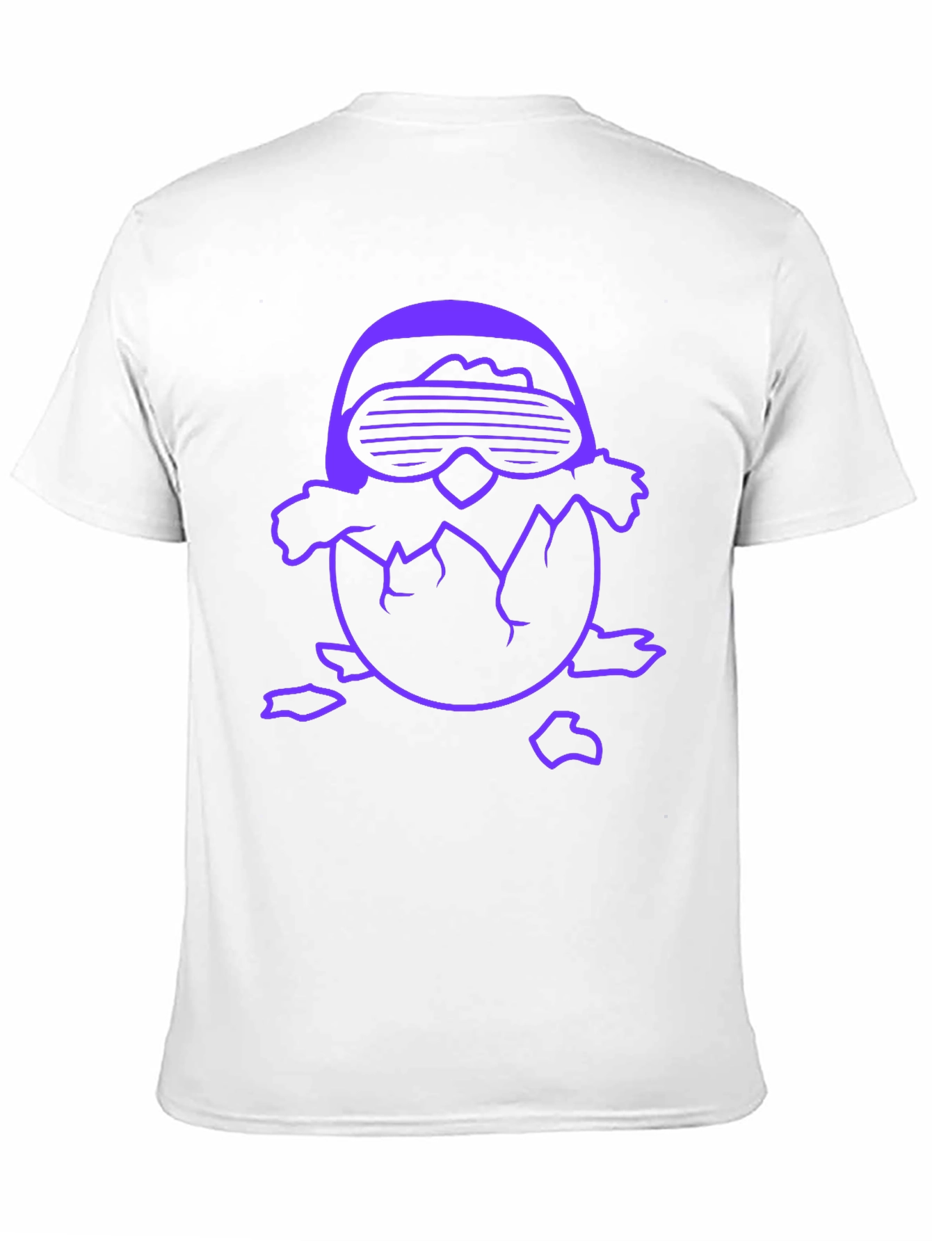 Hatching Chick with Shades Graphic Tee