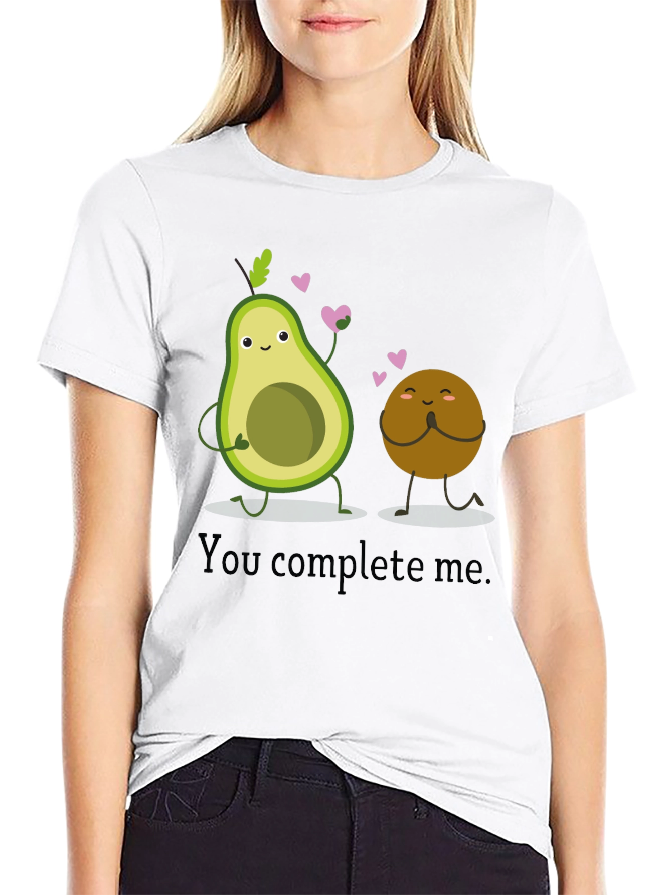 You Complete Me Avocado Graphic Tee