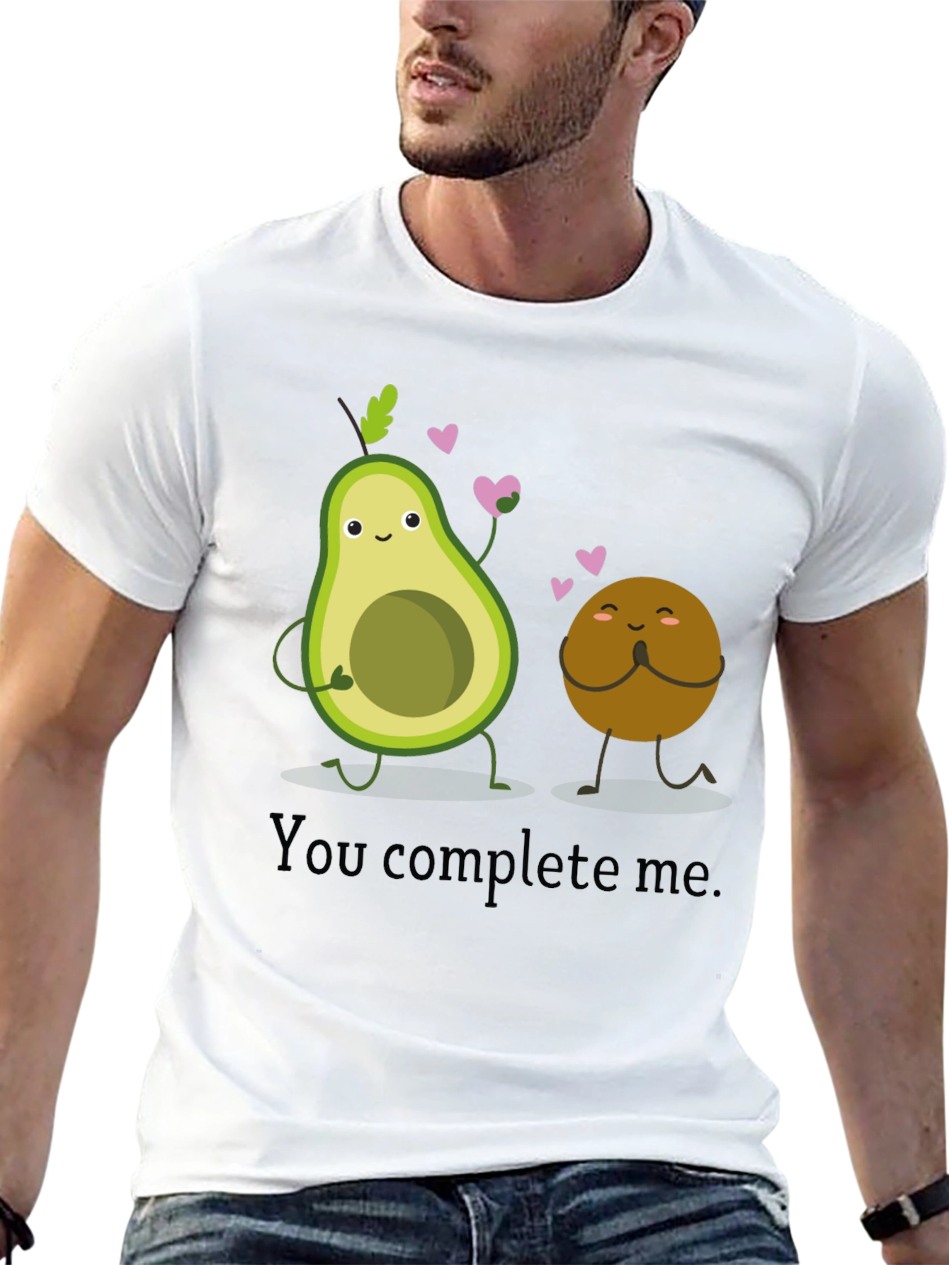 You Complete Me Avocado Graphic Tee