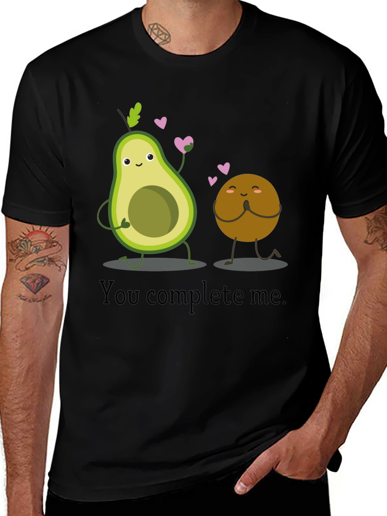 You Complete Me Avocado Graphic Tee