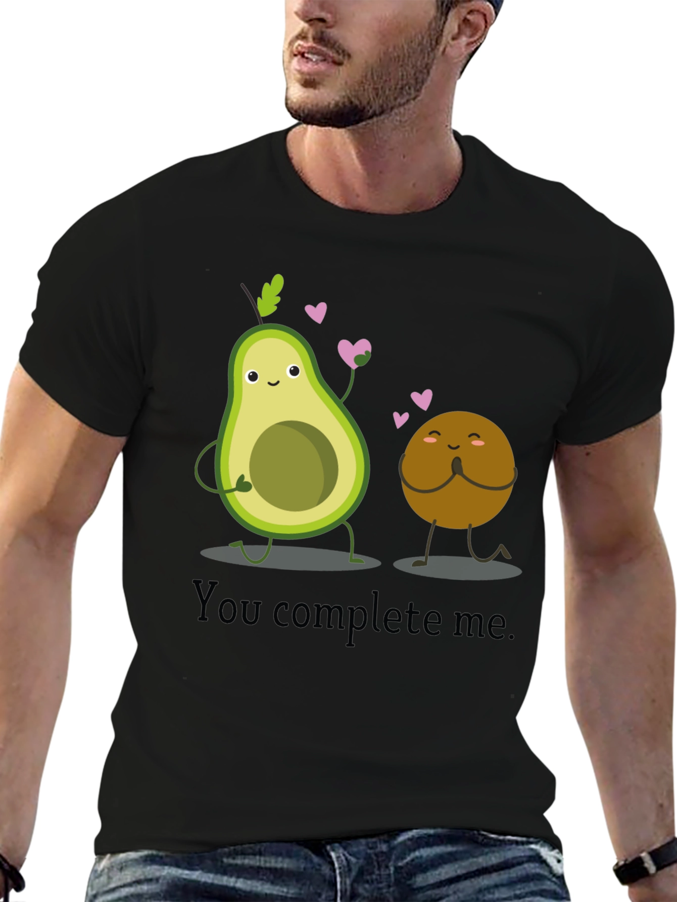 You Complete Me Avocado Graphic Tee