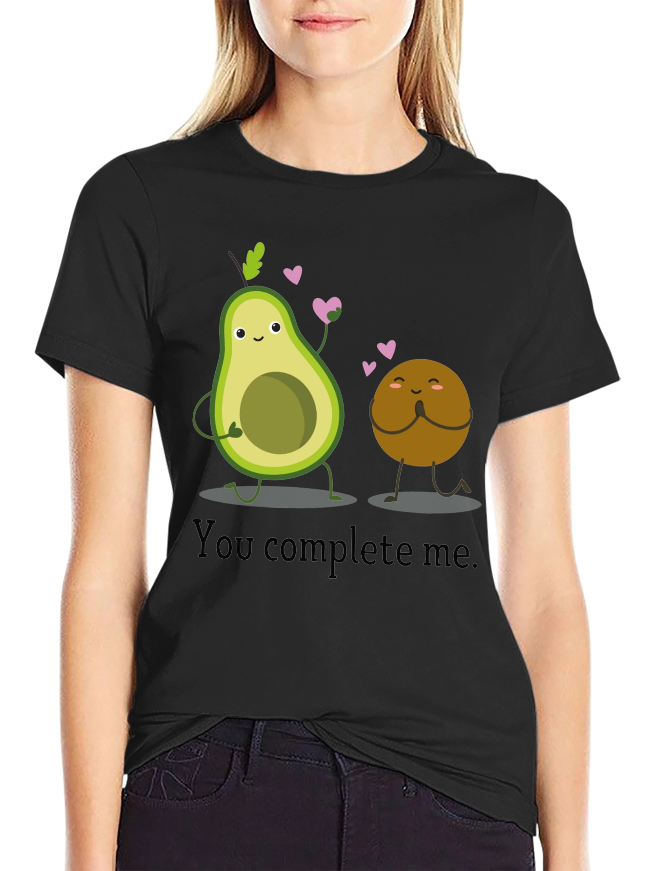 You Complete Me Avocado Graphic Tee