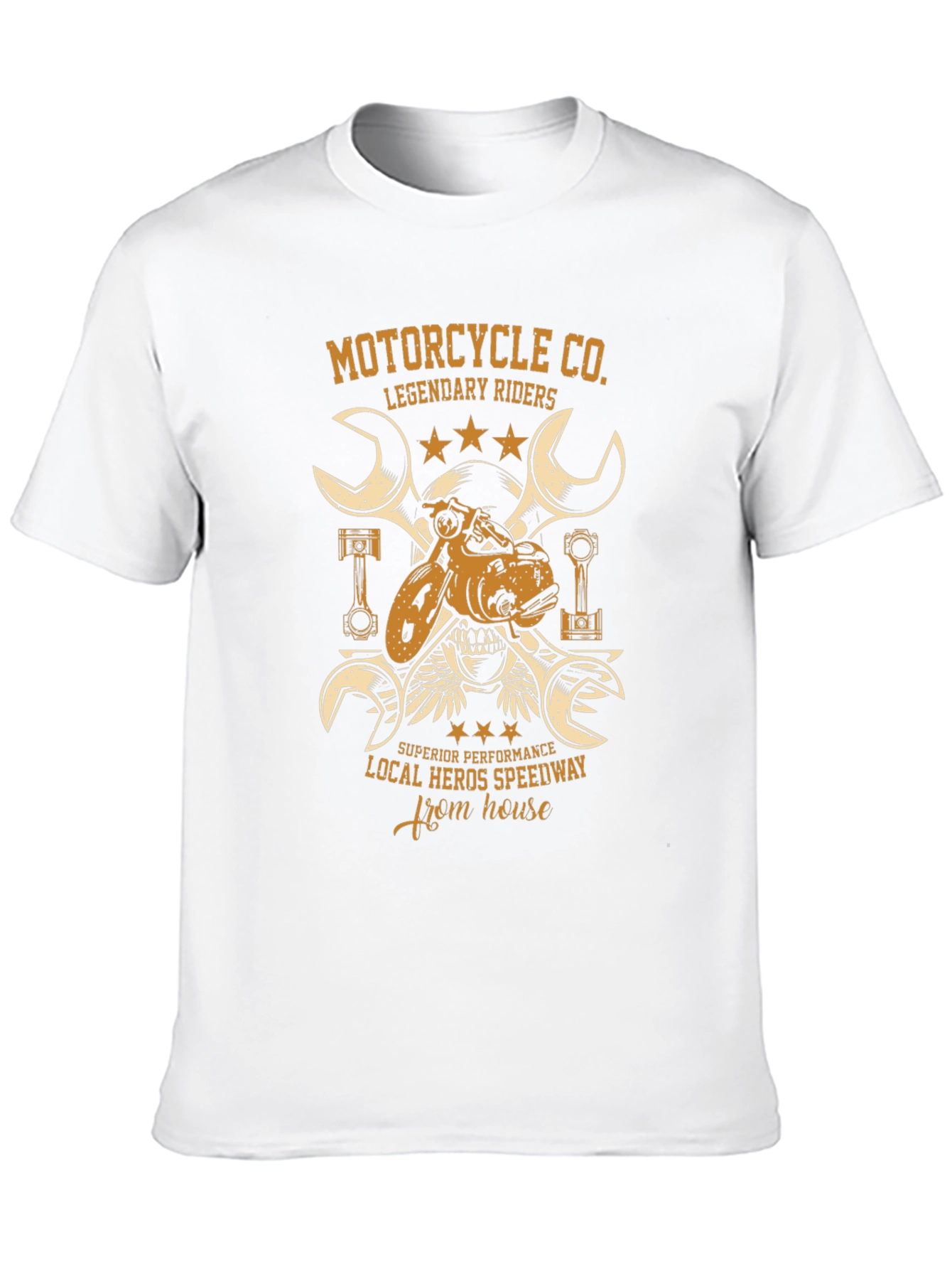 Motorcycle Co. Rider Graphic Tee - Black