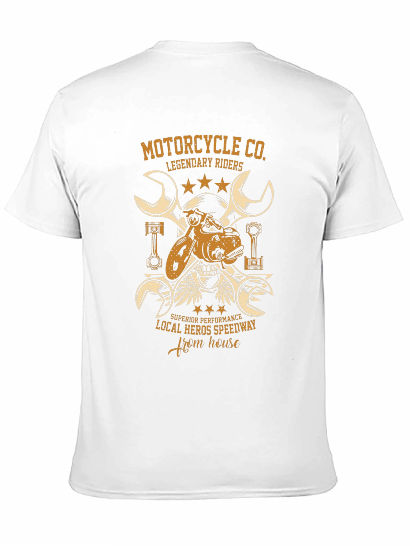 Motorcycle Co. Rider Graphic Tee - Black