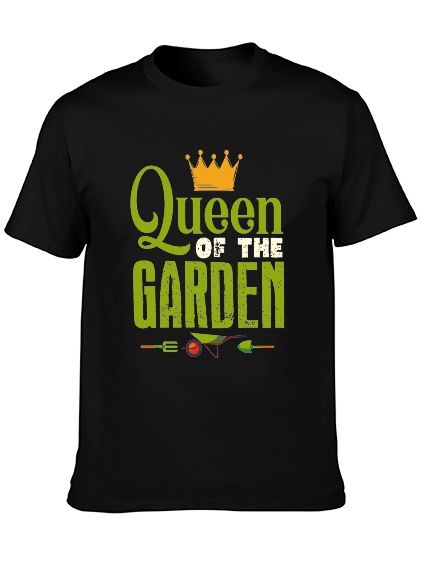 Queen of the Garden Black T-Shirt