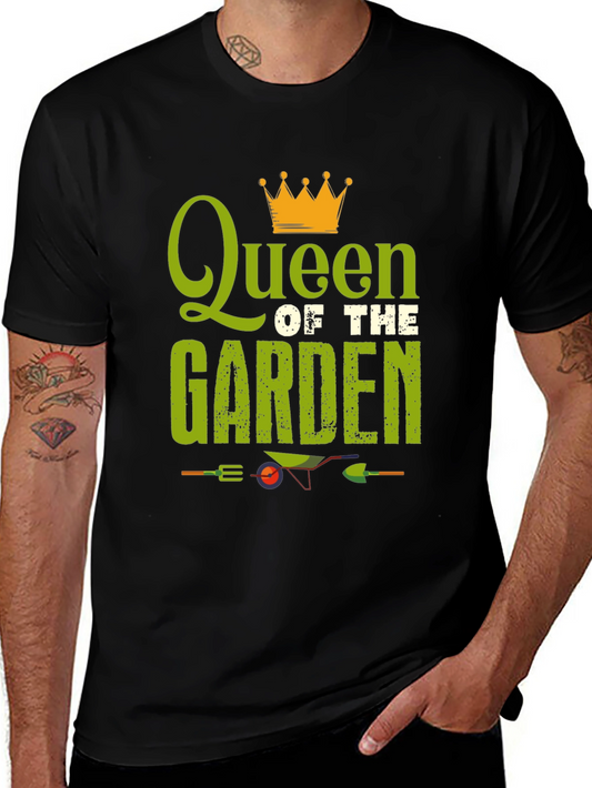Queen of the Garden Black T-Shirt