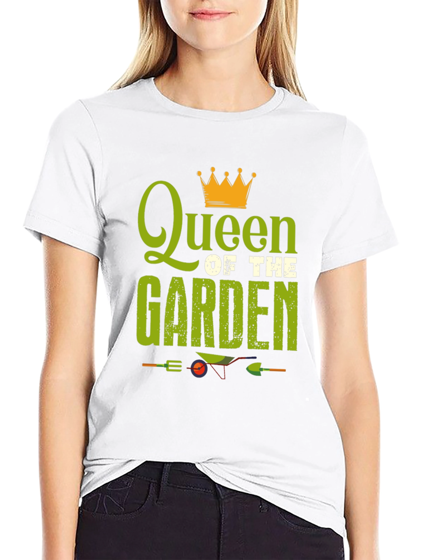 Queen of the Garden Black T-Shirt