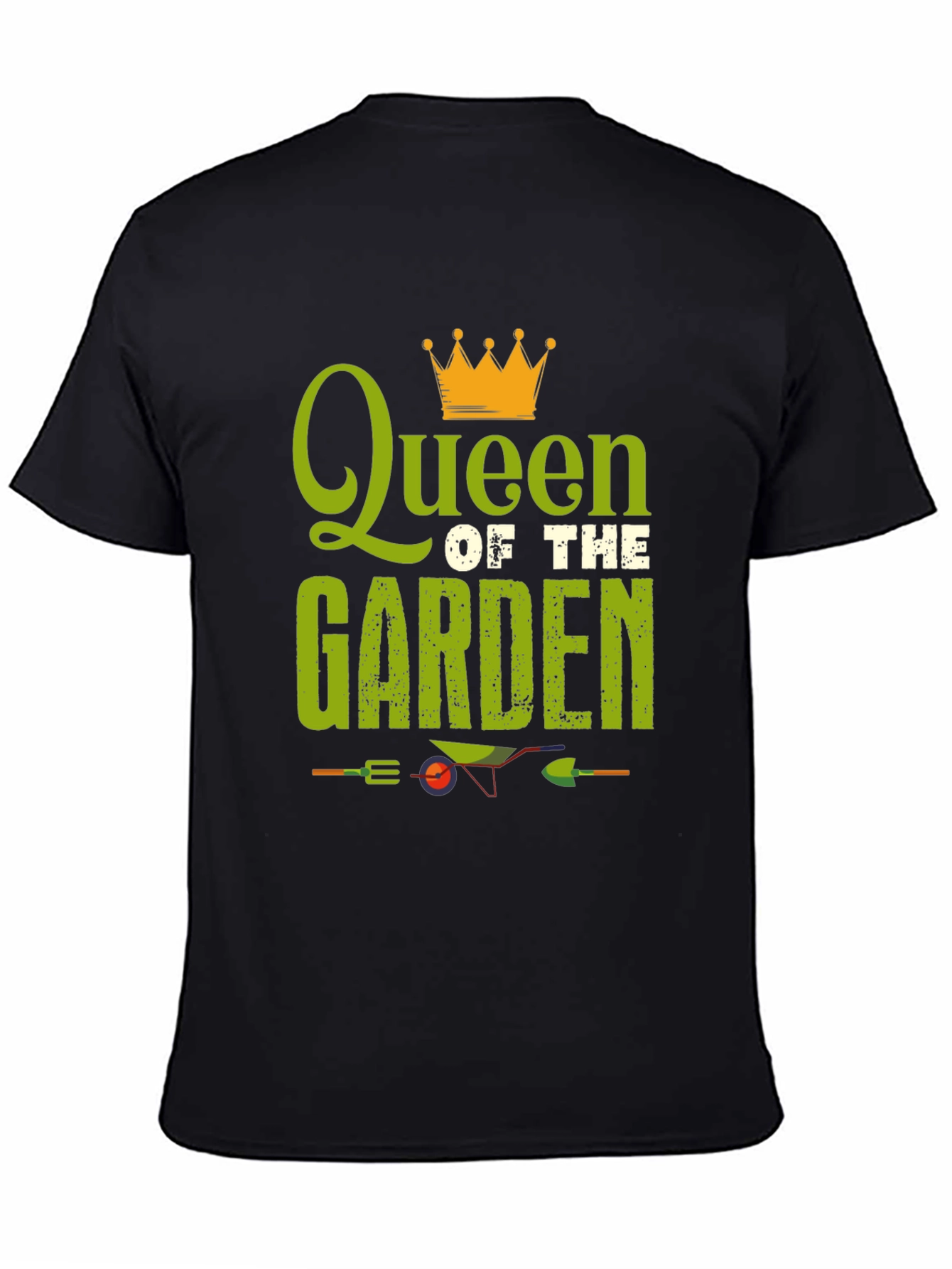 Queen of the Garden Black T-Shirt