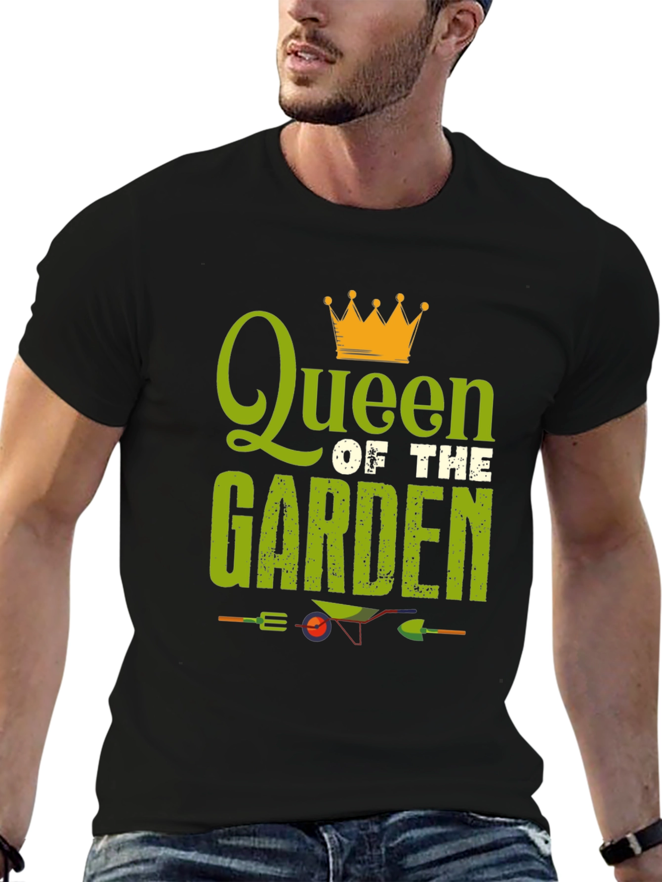 Queen of the Garden Black T-Shirt