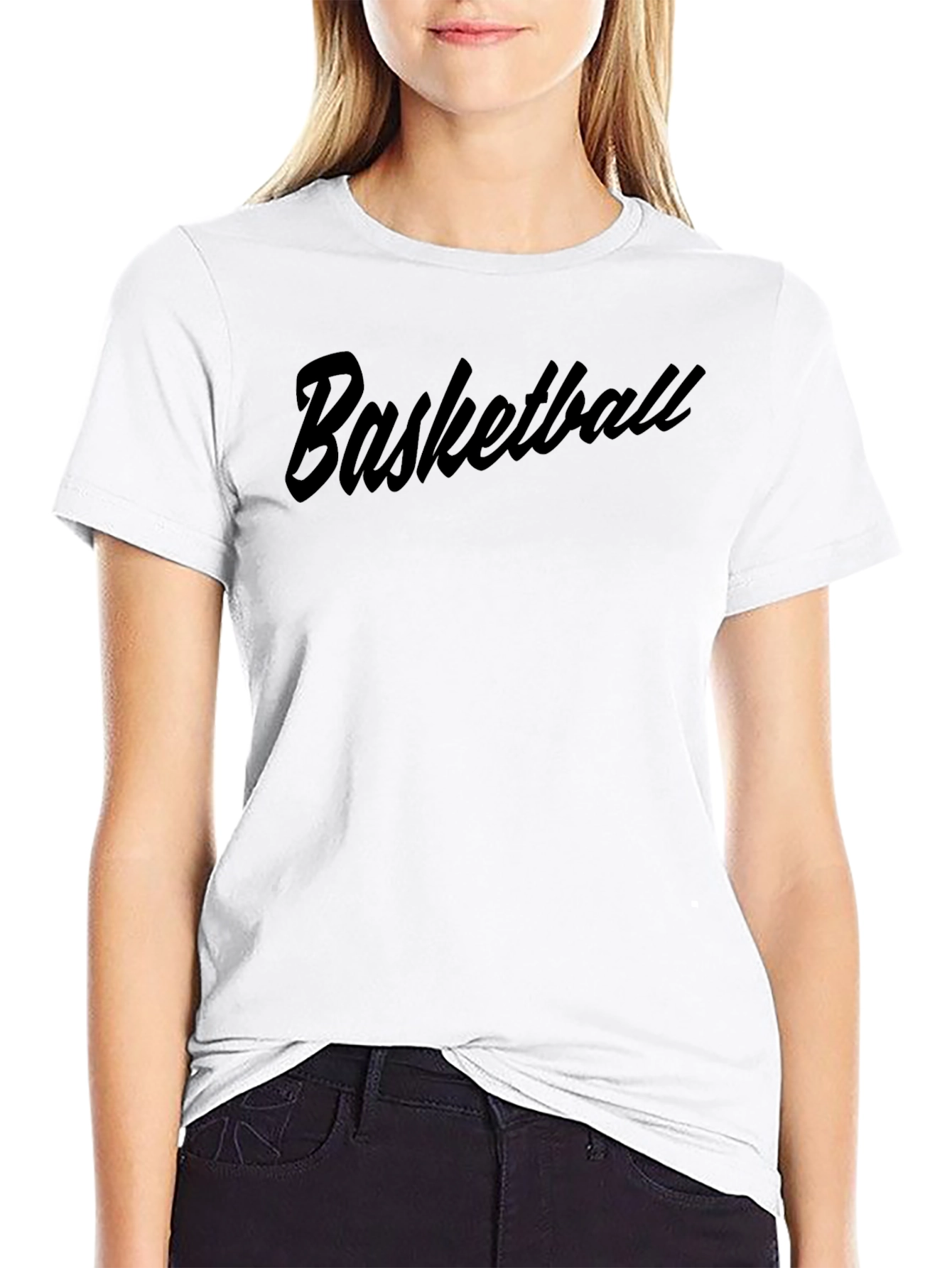 Basketball Graphic Tee - Soft Cotton Blend
