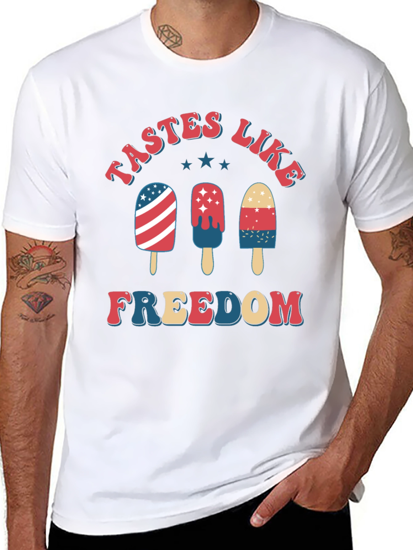 Tastes Like Freedom Graphic T-Shirt