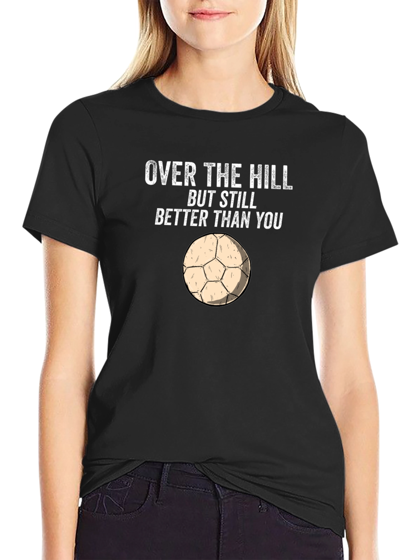 Over The Hill Soccer T-Shirt