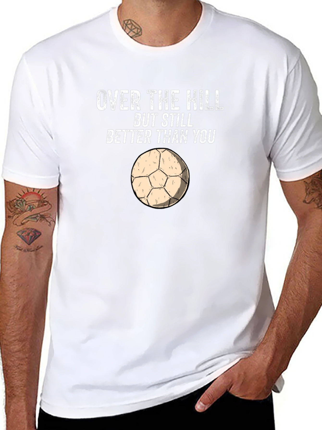 Over The Hill Soccer T-Shirt