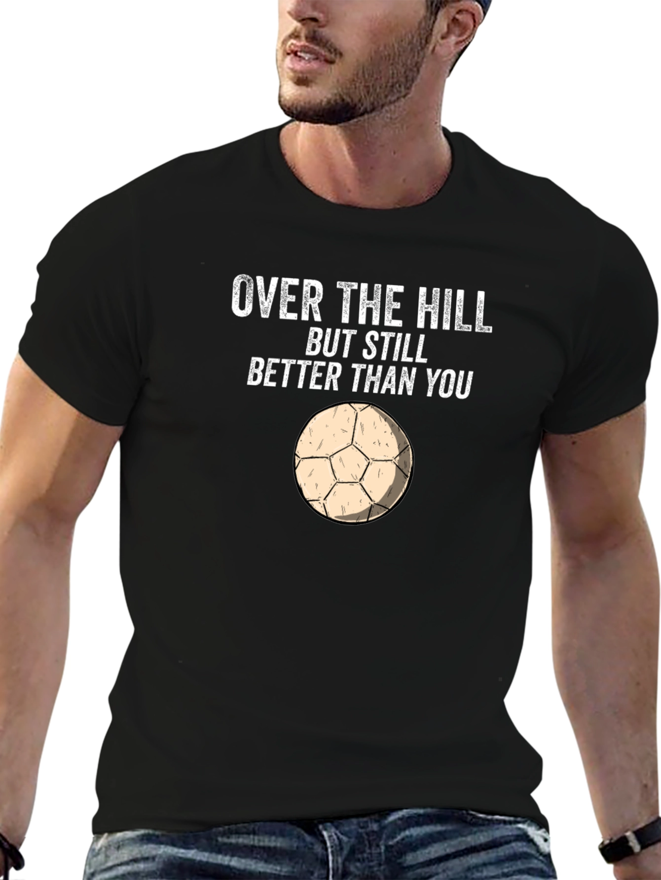 Over The Hill Soccer T-Shirt