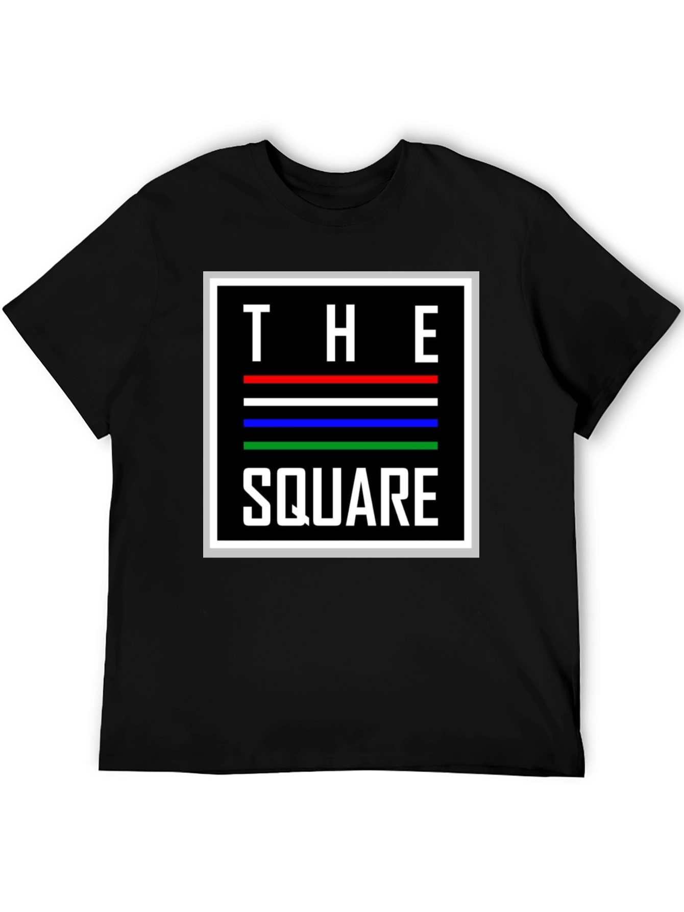 The Square Graphic T-Shirt - Modern Design