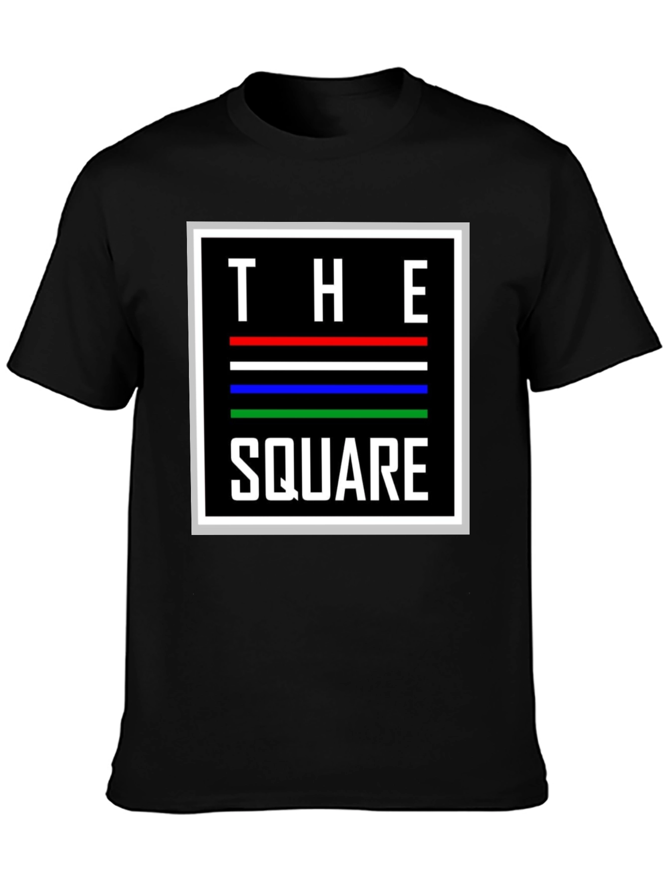 The Square Graphic T-Shirt - Modern Design