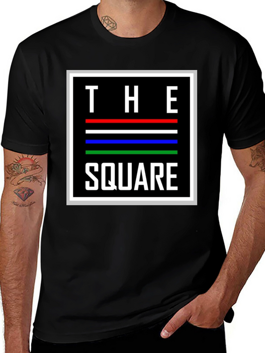 The Square Graphic T-Shirt - Modern Design