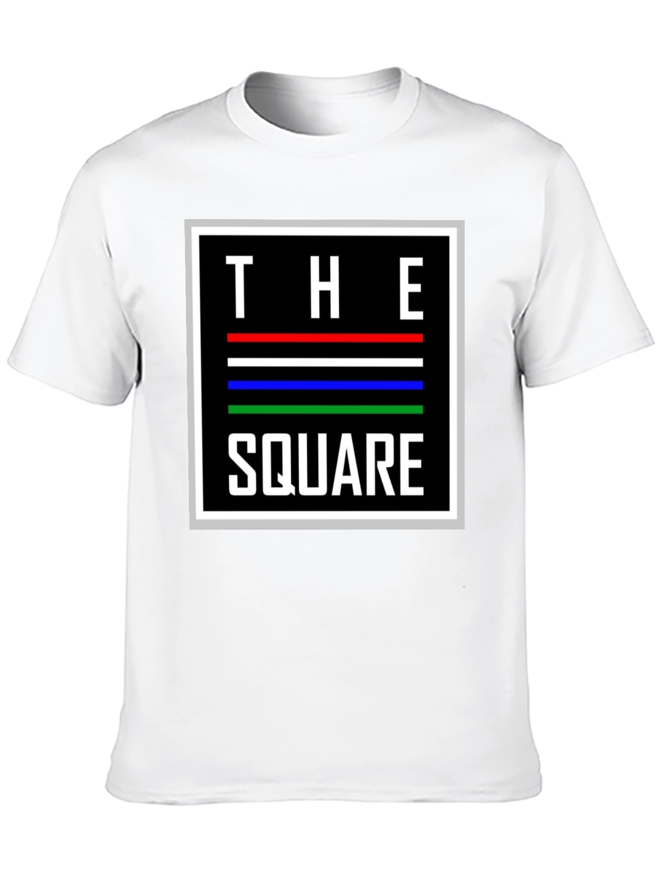 The Square Graphic T-Shirt - Modern Design