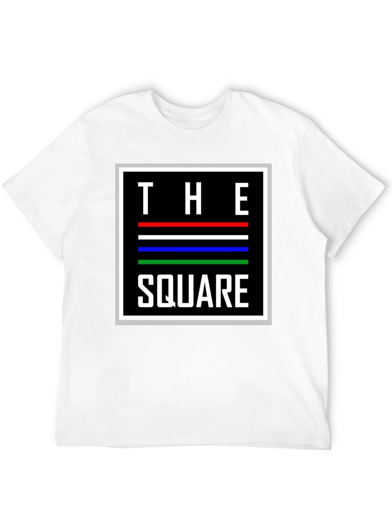 The Square Graphic T-Shirt - Modern Design