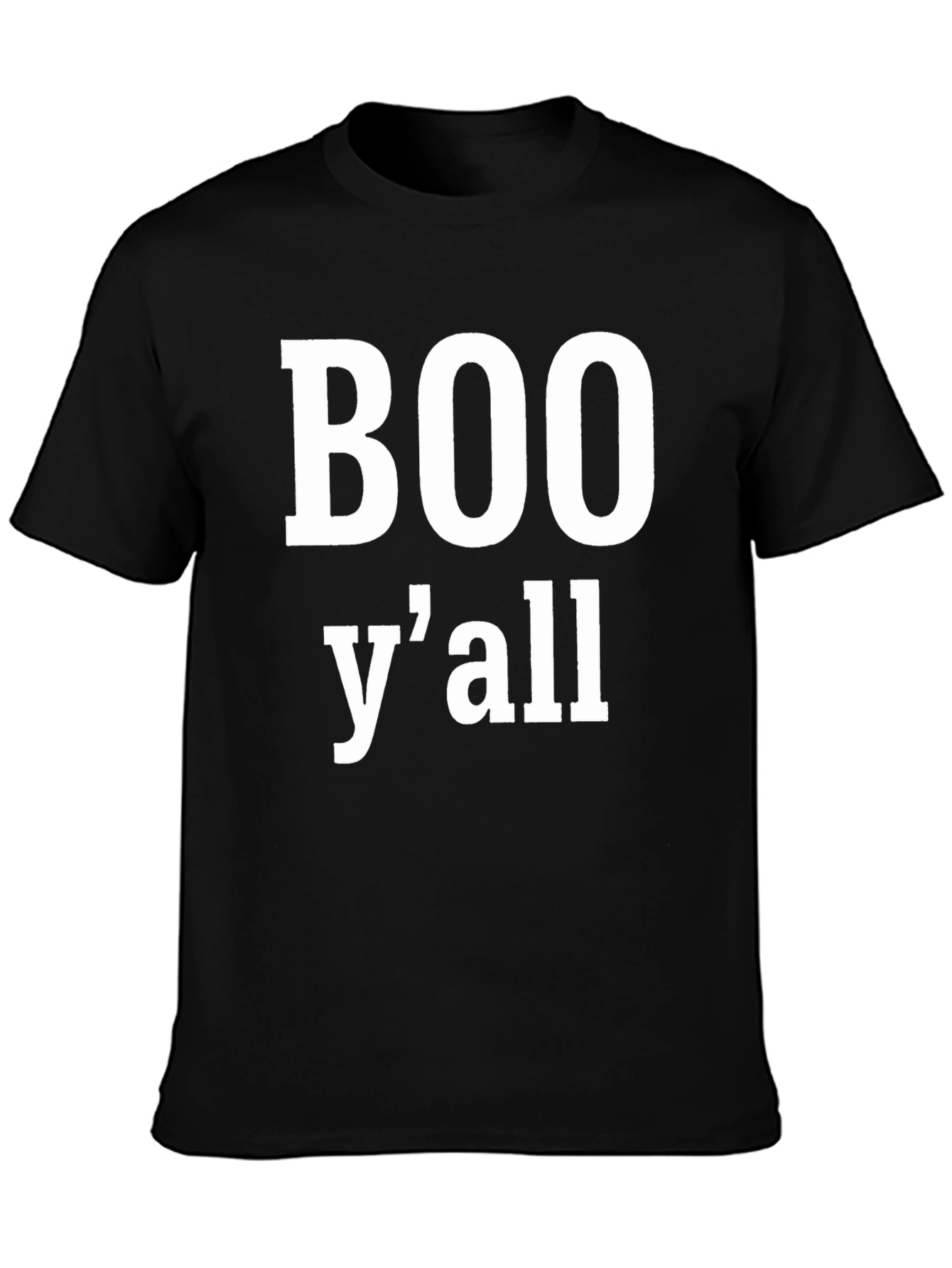 Boo Yall Graphic T-Shirt - Spooky Season Tee