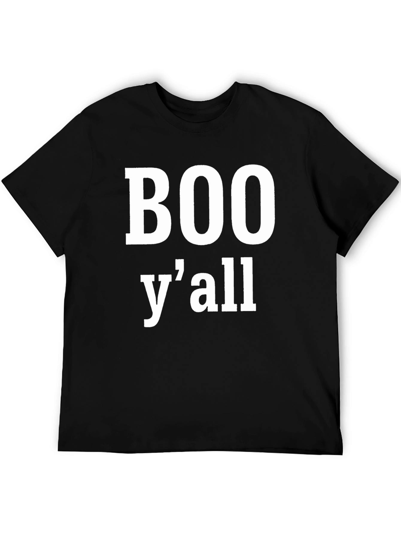 Boo Yall Graphic T-Shirt - Spooky Season Tee