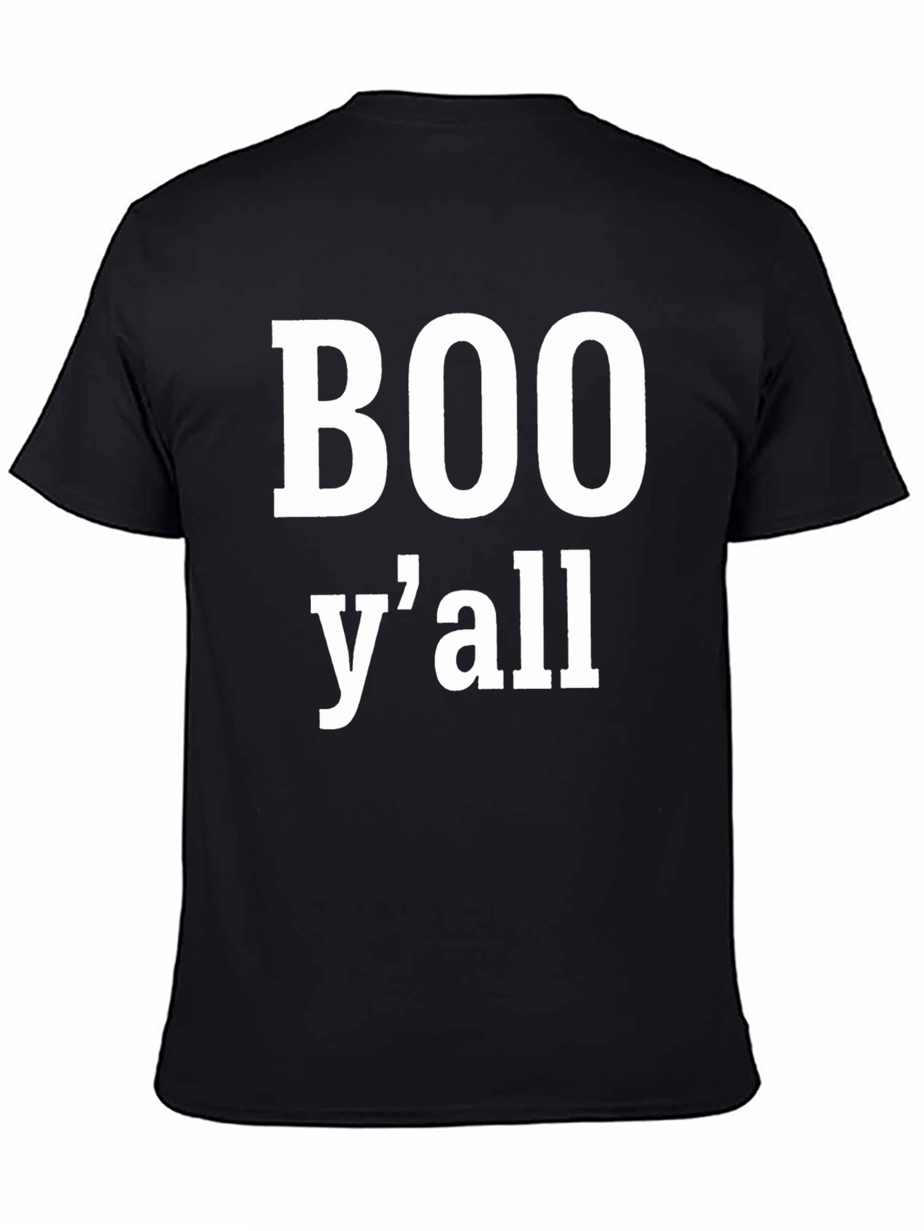 Boo Yall Graphic T-Shirt - Spooky Season Tee