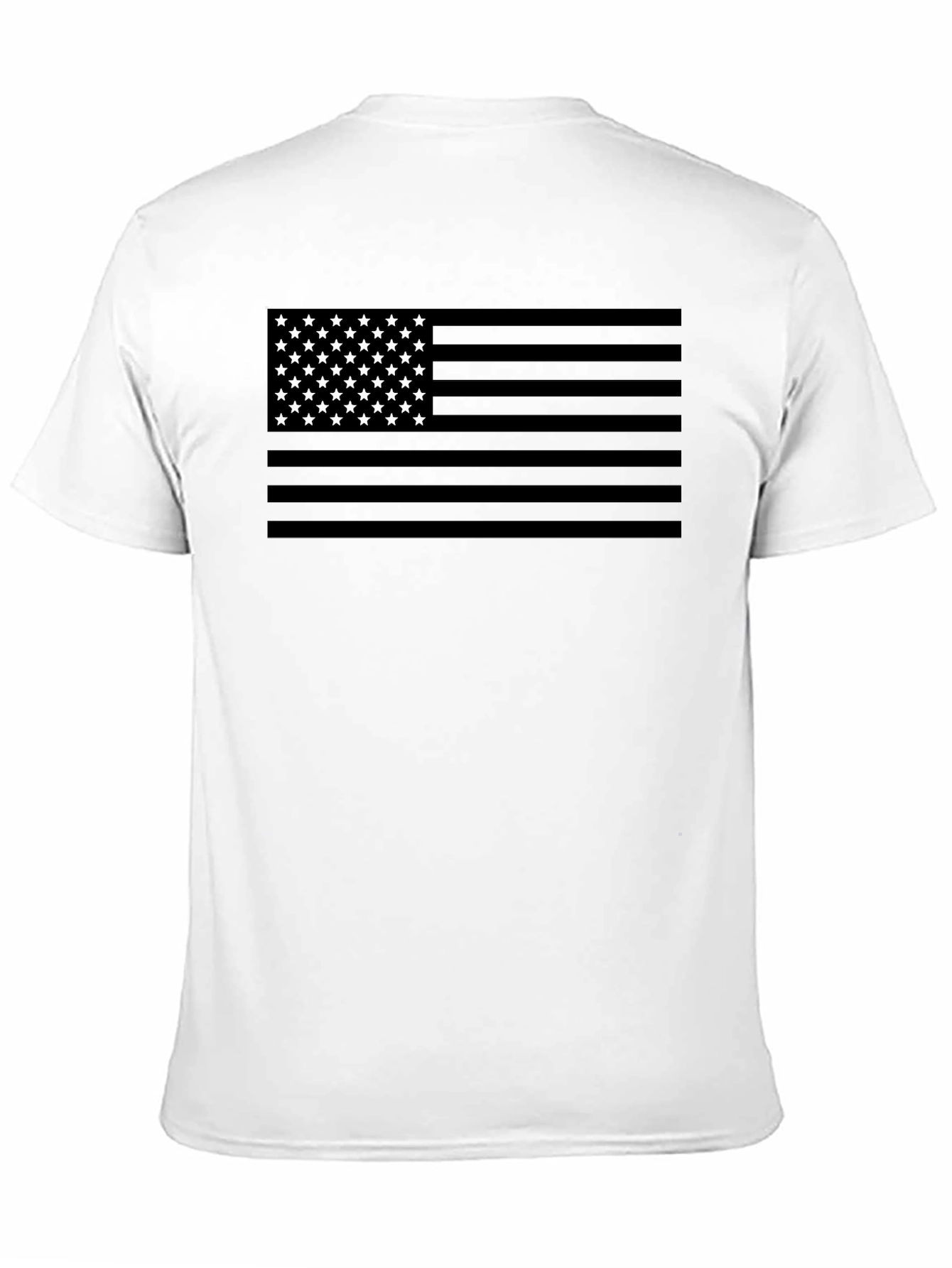 Stealth American Flag Black T-Shirt