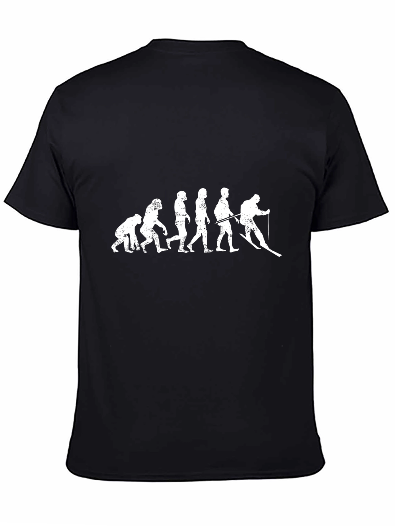 Ski Evolution Graphic Tee - Black T-Shirt