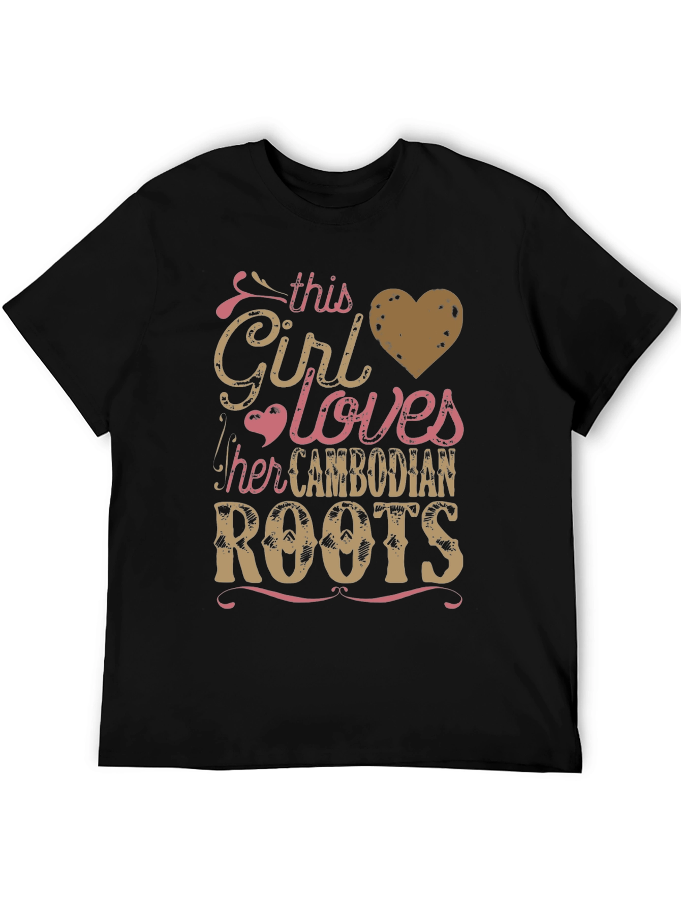 Girl Loves Cambodian Roots T-Shirt