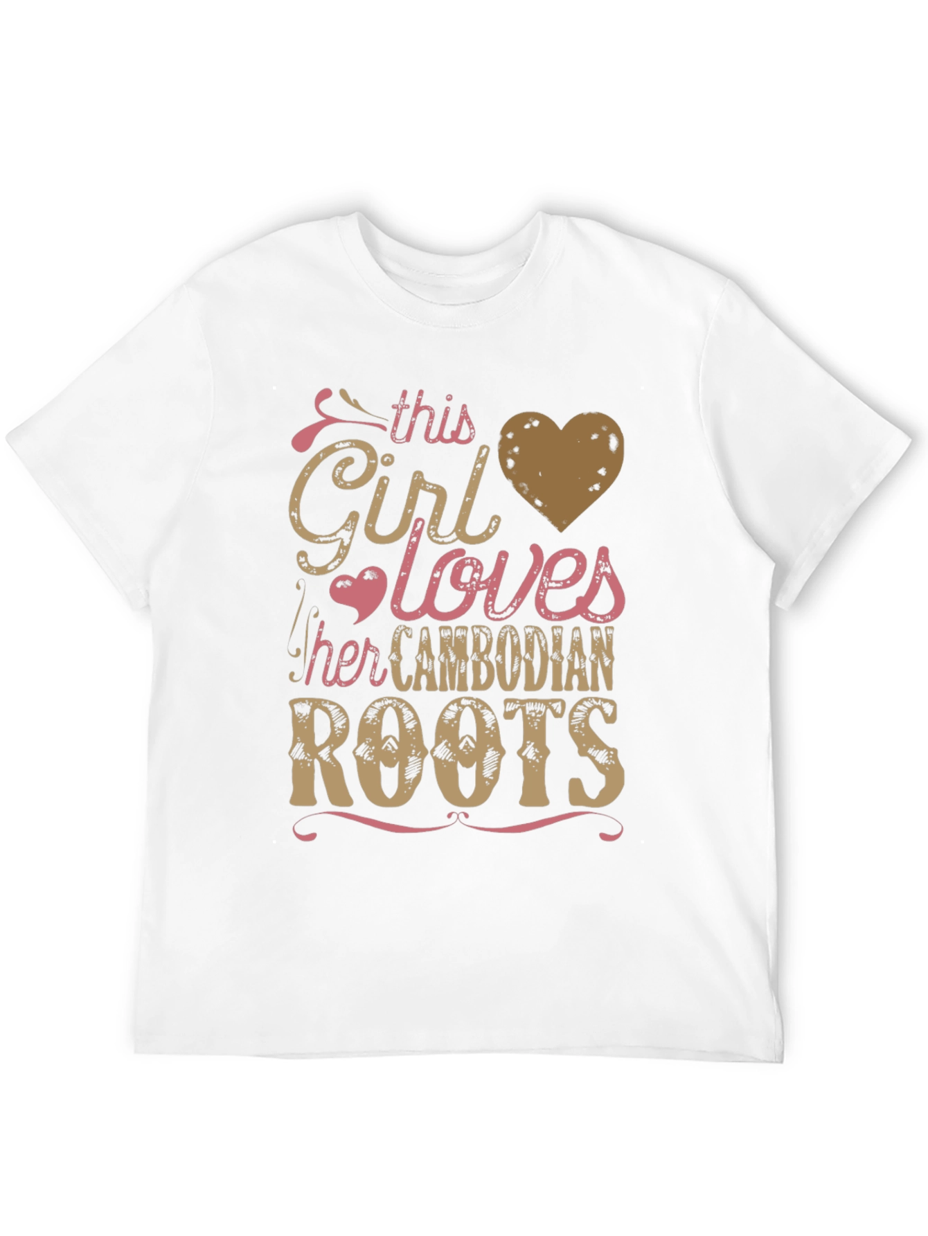 Girl Loves Cambodian Roots T-Shirt