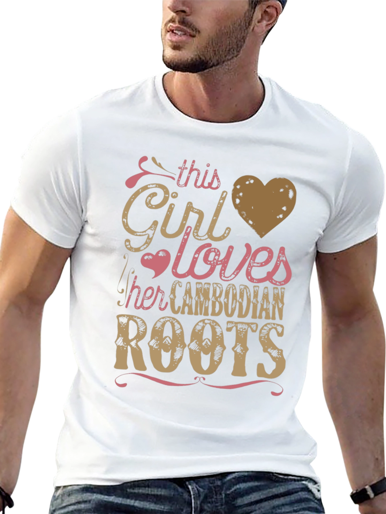 Girl Loves Cambodian Roots T-Shirt