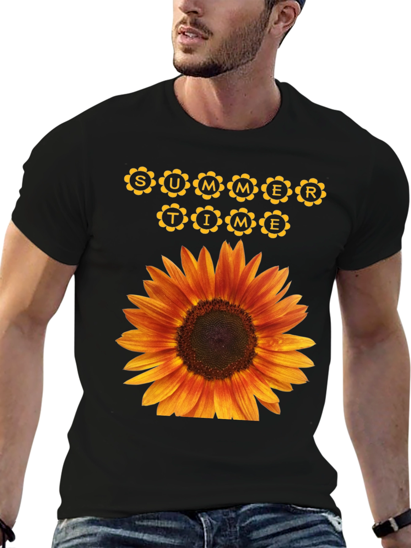 Sunflower Summer Time Graphic Tee