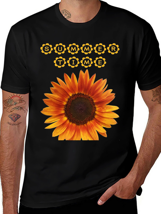 Sunflower Summer Time Graphic Tee