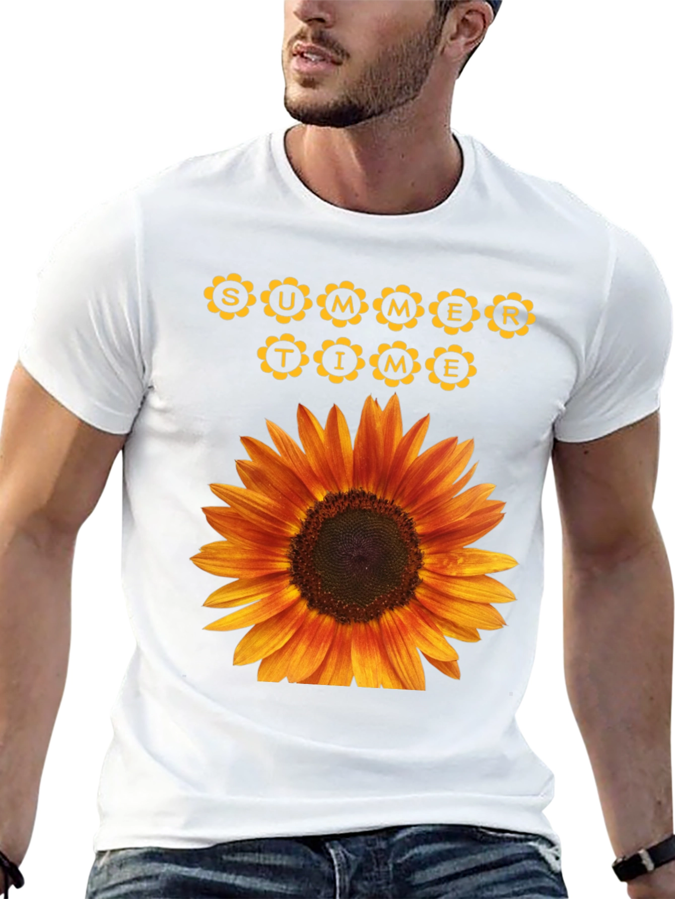 Sunflower Summer Time Graphic Tee