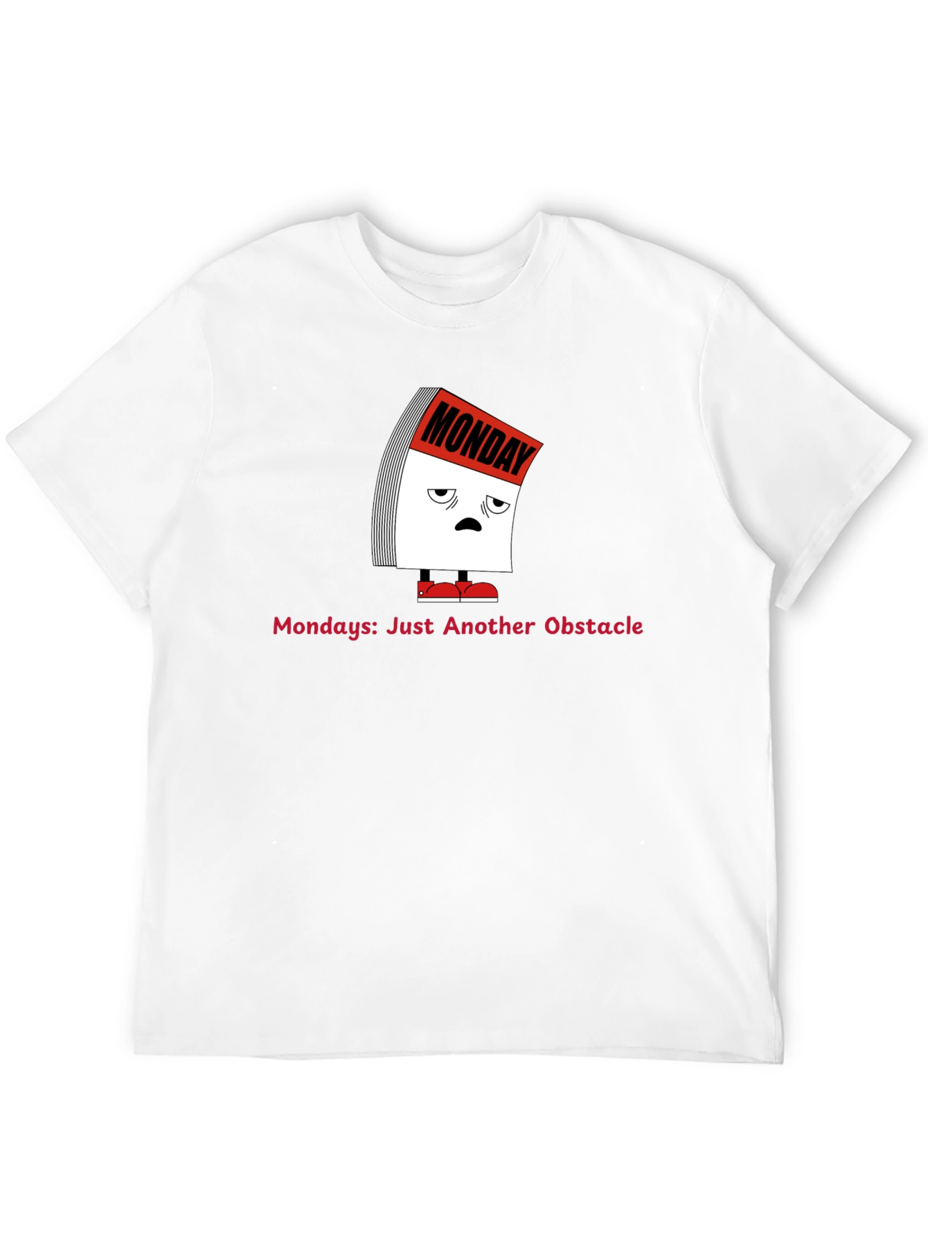 Monday Blues Graphic Tee - Just Another Obstacle