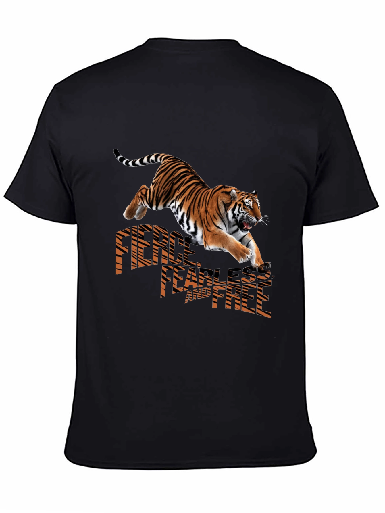 Fierce Tiger Graphic Tee - Bold Streetwear Style