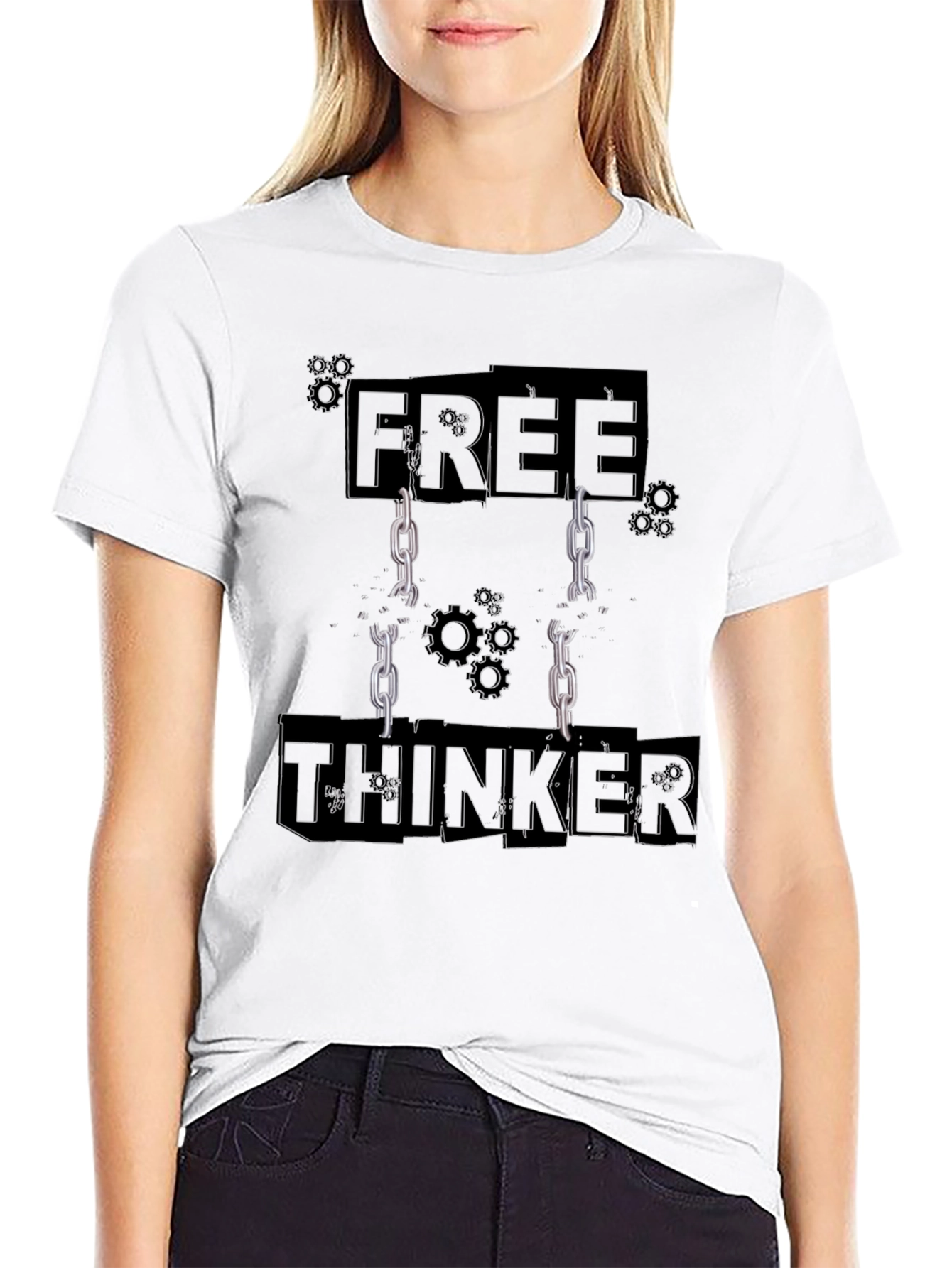 Free Thinker Graphic T-Shirt