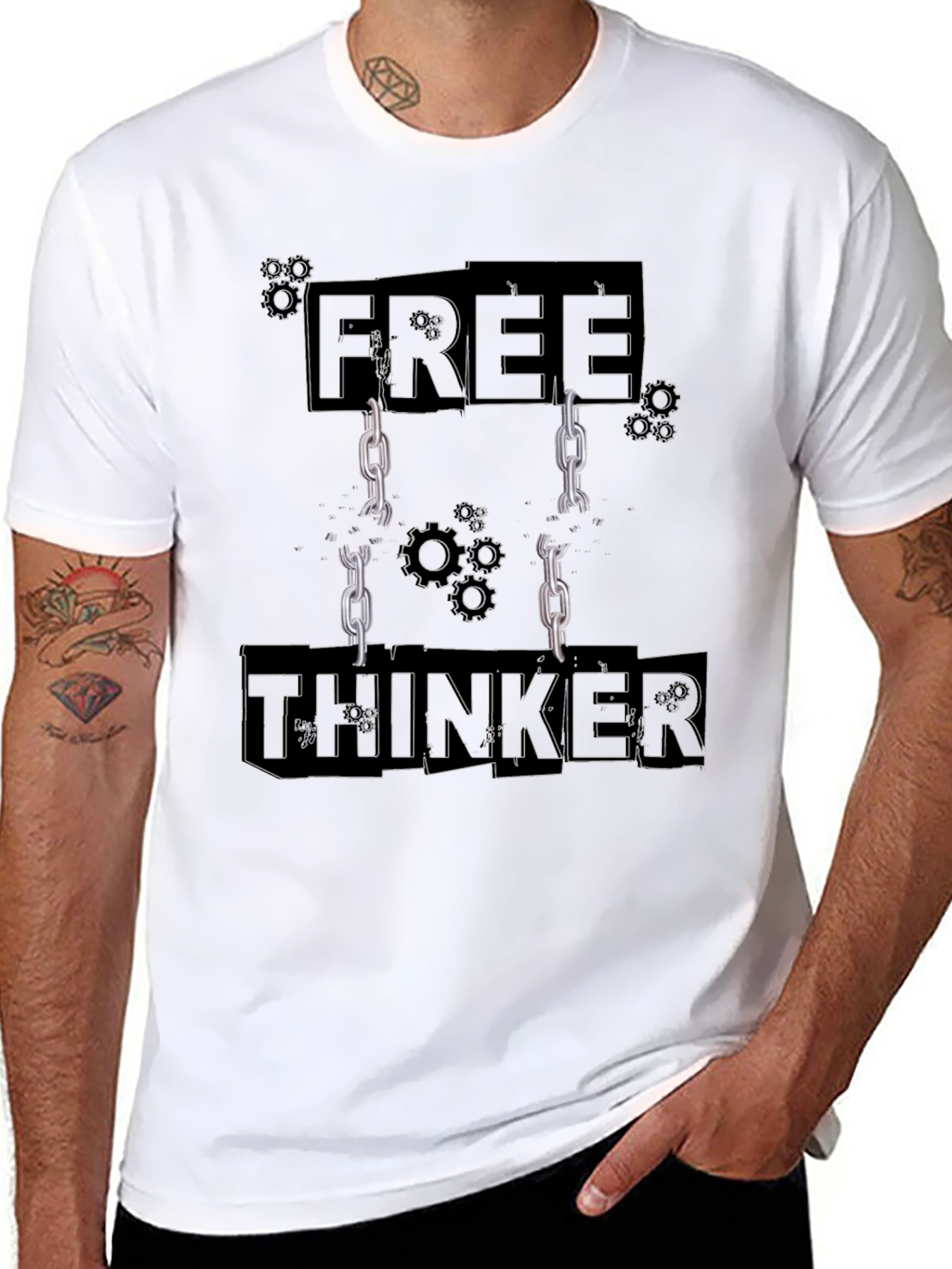 Free Thinker Graphic T-Shirt