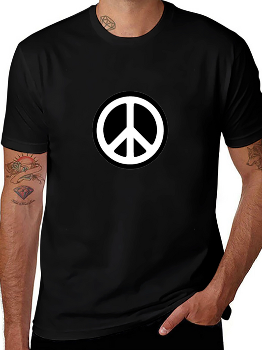 Peace Sign T-Shirt - Classic Symbol of Unity & Harmony