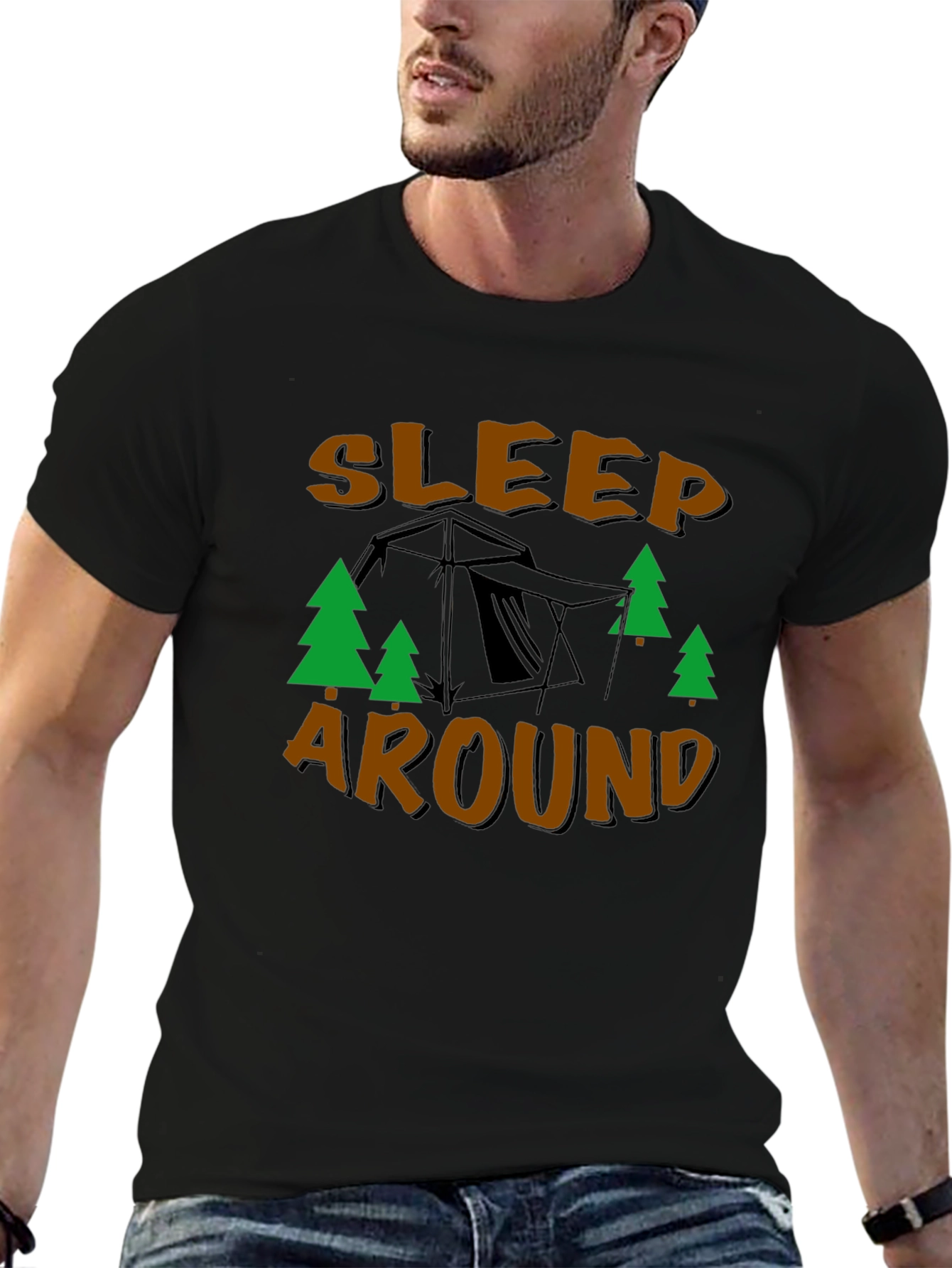 Sleep Around Camping T-Shirt