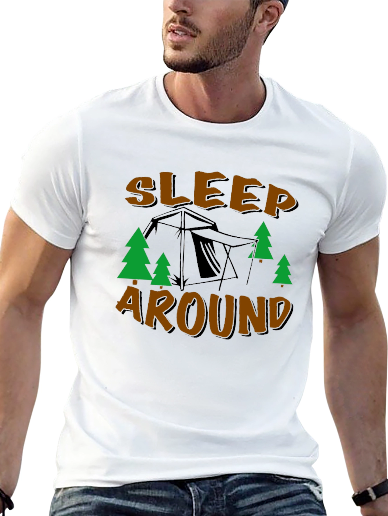 Sleep Around Camping T-Shirt