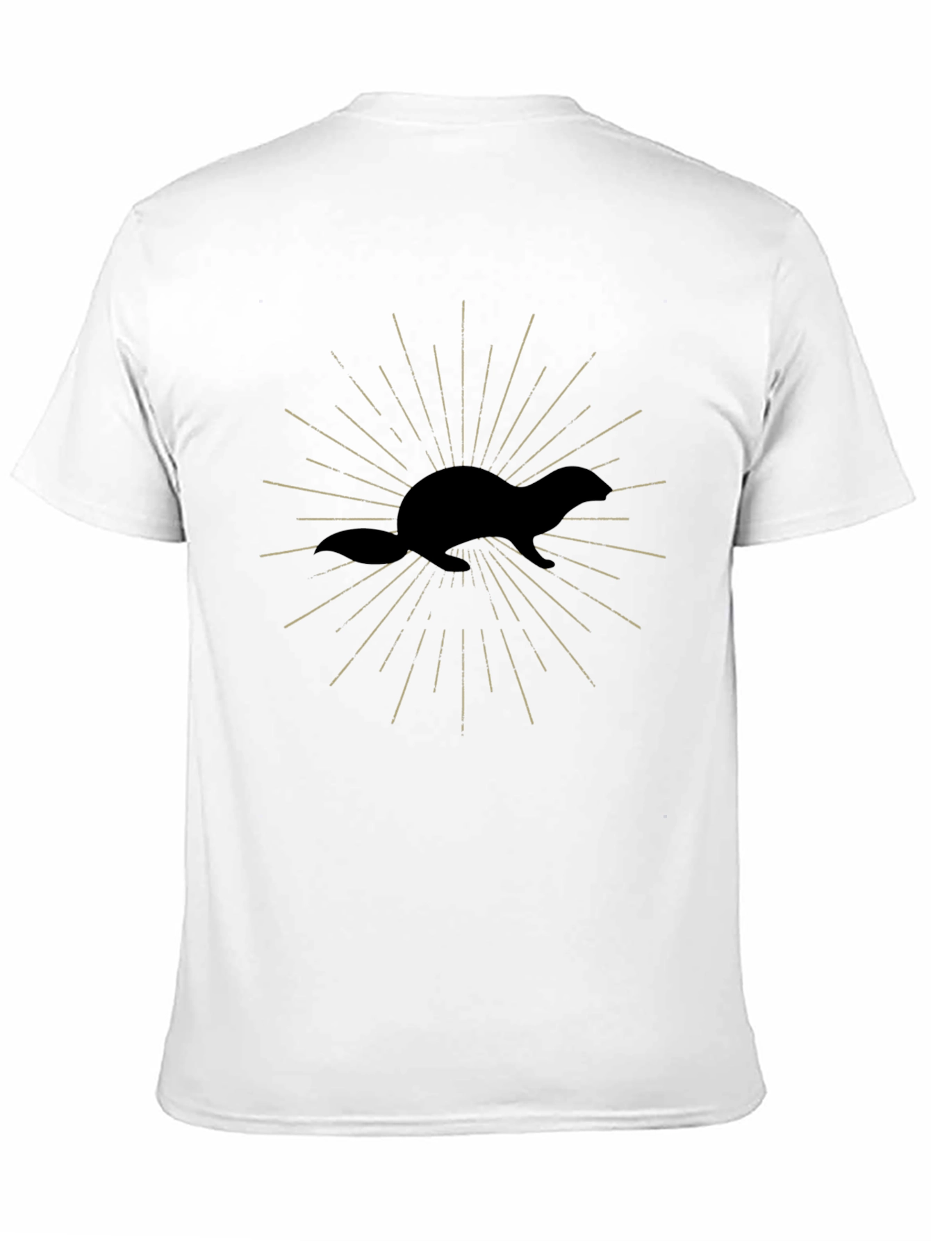 Retro Ferret Graphic T-Shirt - Classic Style