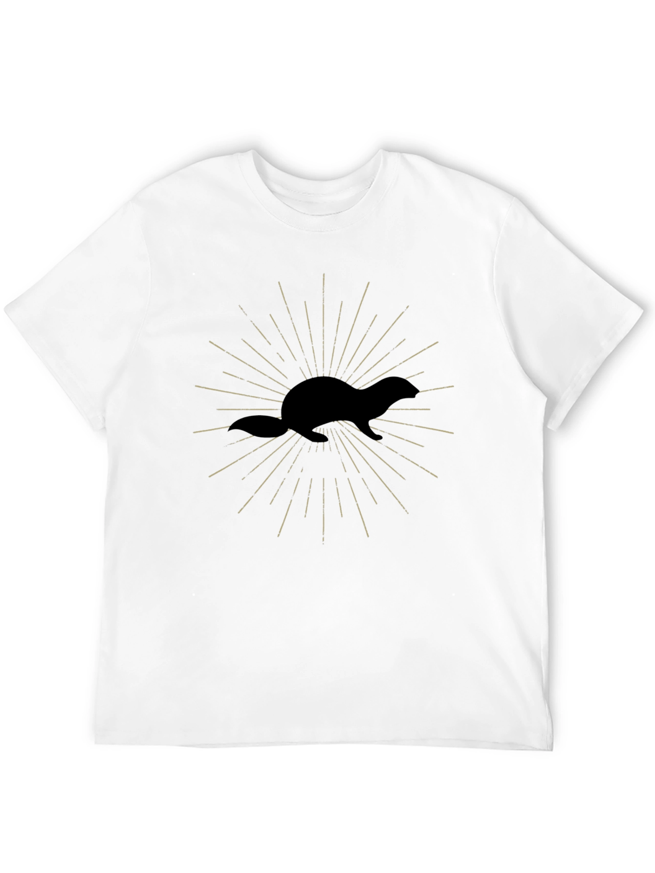 Retro Ferret Graphic T-Shirt - Classic Style