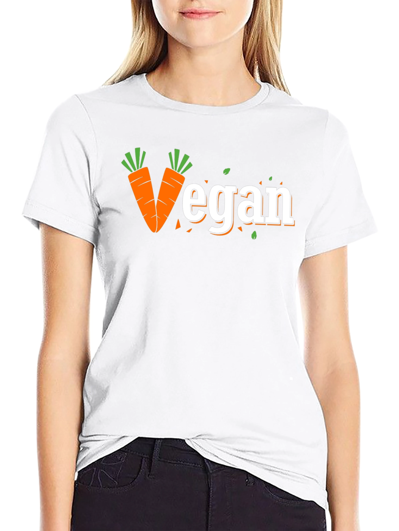 Vegan Carrot Graphic Tee
