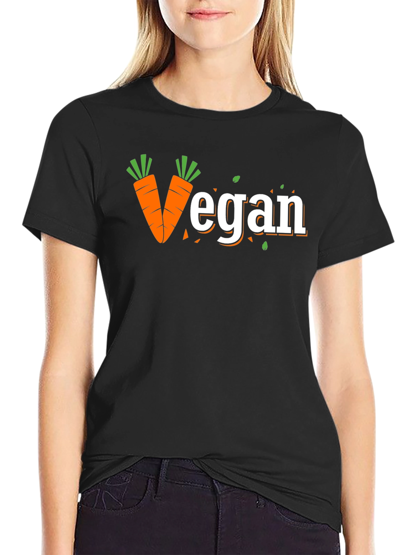 Vegan Carrot Graphic Tee