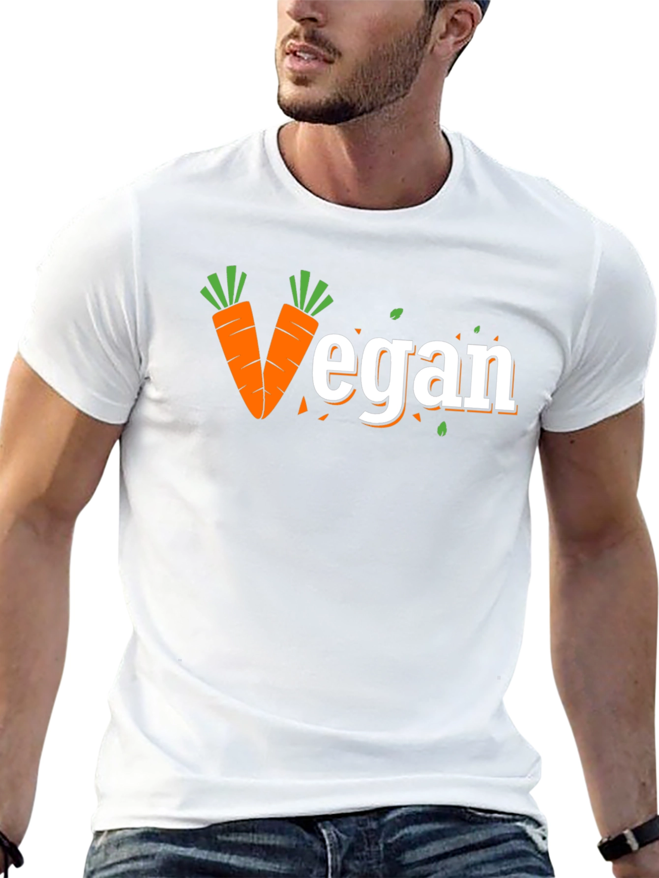 Vegan Carrot Graphic Tee