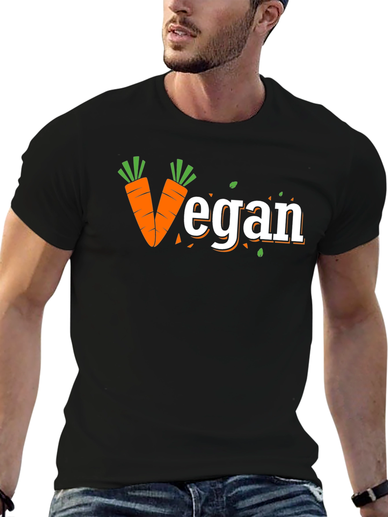 Vegan Carrot Graphic Tee