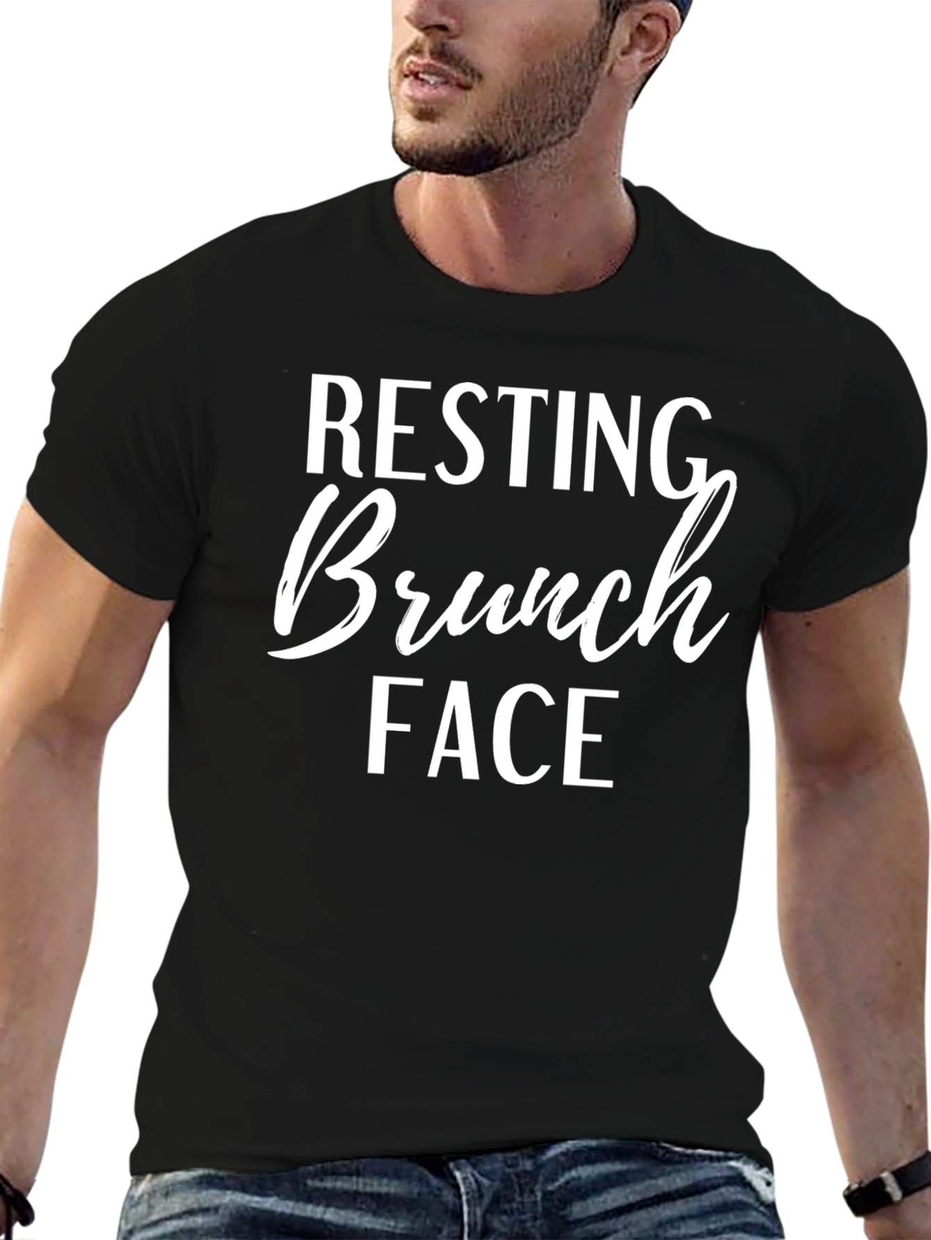 Resting Brunch Face Graphic T-Shirt